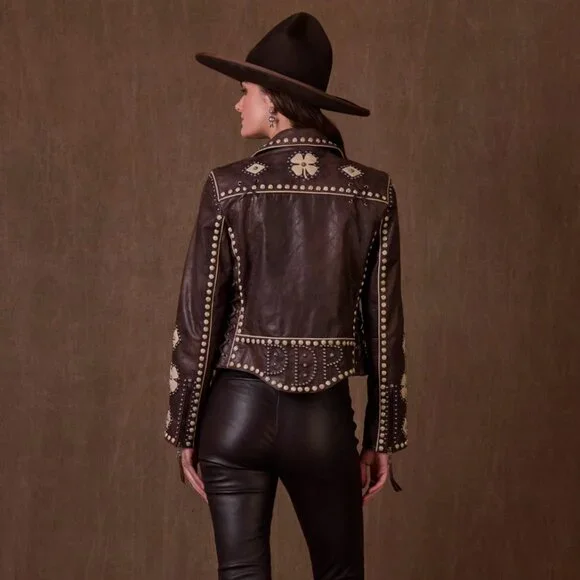 Double D Ranch Behren's Biker Jacket - Picture 6 of 6